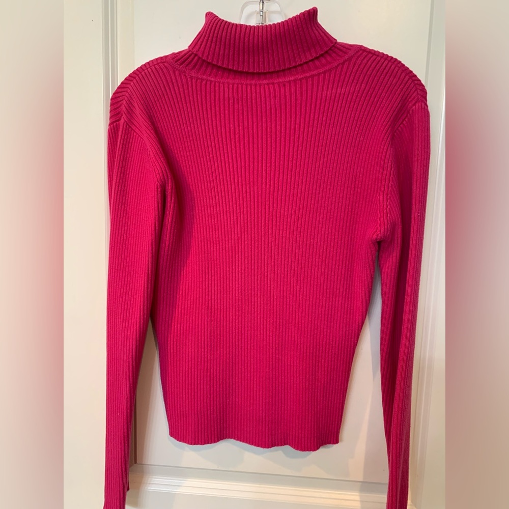💖Pink, Tommy, Hilfiger turtleneck